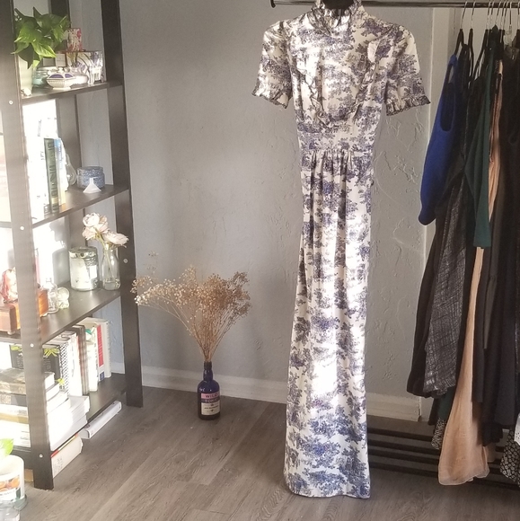 Handmade 60s/70s Prairie Dress - Picture 1 of 10